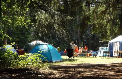 Daher ist Camping besser als ein Hotelzimmer